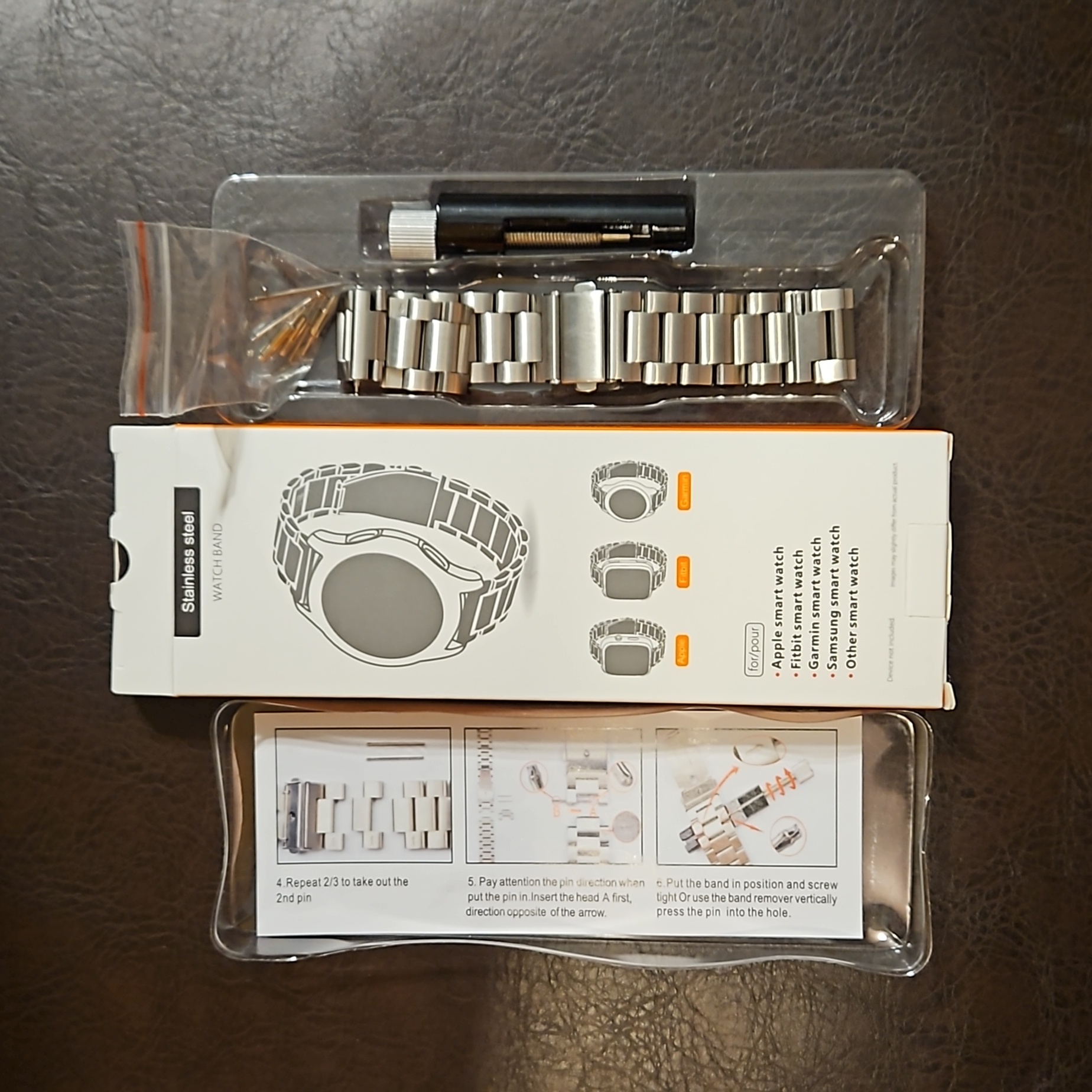 Stainless Steel Watch Band